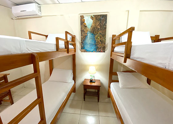 Habitación hotel vista al mar Galápagos