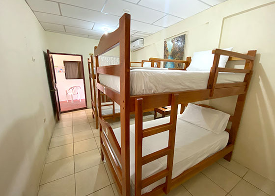 Habitación hotel vista al mar Galápagos