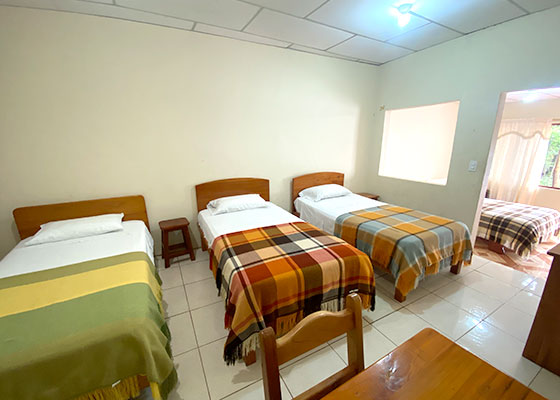 Habitación hotel vista al mar Galápagos