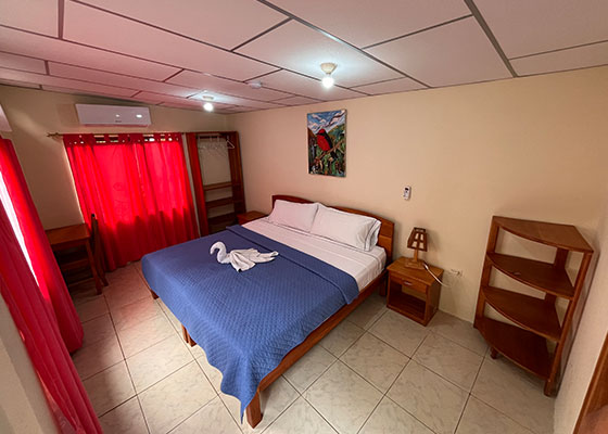 Habitación doble hotel vista al mar Galápagos