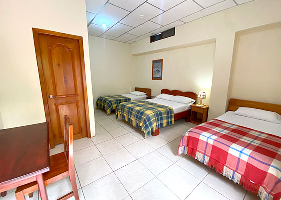 Habitación doble hotel vista al mar Galápagos